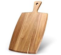Acacia Wood Chopping Board with Handle Charcuterie Board Wooden Cutting Boards for Kitchen Meat Cheese Board Large Bamboo Chopping Boards Grazing Bread Serving Board Butcher Block Carving Board Tray