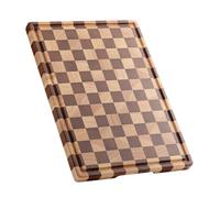 Acacia Wood Cutting Board for Kitchen - Chopping Board with Grooves & Handles, Large Wooden Cutting Board for Meat, Vegetables, Fruits, Cheese and Fruits Ideal Kitchen Gifts
