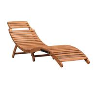Acacia Wood Garden Lounger Chair by Wensum
