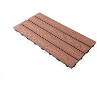 Acacia Wood Interlocking Deck Tiles for Patio and Balcony,C4,11pcs | Multicolor 1, 11, or 22 pcs: pathway, poolside, backyard, and patio (A2, 22 pcs)