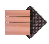 Acacia Wood Interlocking Deck Tiles for Patio Balcony,B,11pcs | Interlocking acacia deck tiles in 1, 11, or 22-piece sets for patios, balconies, backyards, and indoor spaces.