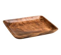 Acacia Wood Large Serving Platter 1104575 Interiors by Premier Brown One Size