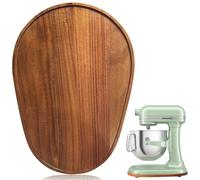Acacia Wood Mixer Slider Mat for KitchenAid Stand Mixer Wooden Sliding Tray Compatible with Kitchen Aid 5-8 Qt Mixer