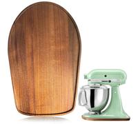 Acacia Wood Mixer Slider Mat for KitchenAid Stand Mixer Wooden Sliding Tray Compatible with Kitchen Aid 4.5-5 Qt Mixer