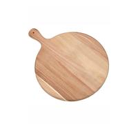 Acacia Wood Rounded Edge Paddle Board 40cm Bread + Butter Beige One Size