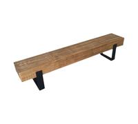 Acacia Wood Shoe Storage Bench with Metal Legs - Entryway & Patio Seating Stylish End of Bedfor Dining Room & Living Room& Functional