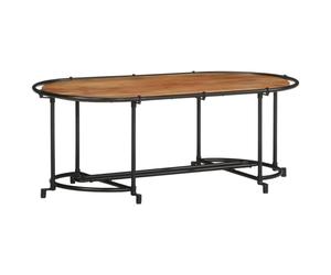 (acacia wood) vidaXL Coffee Table Hallway End Table Accent Side Table Tea Console Table