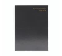 Acad Diary Dpp A5 Black 2025-2026