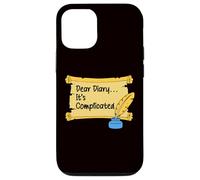 Academia - Dear Diary Its Complicated Case for iPhone 12/12 Pro