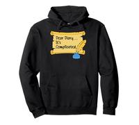 Academia - Dear Diary Its Complicated Pullover Hoodie