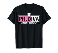 Academic Accomplishment | PhD Graduate | Ph.Diva and Proud T-Shirt
