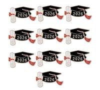Academic Achievement Badge 2026 Graduation Alloy Doctoral Hat Pin for Students and Educators 25mm Versatile Use Cap Pin