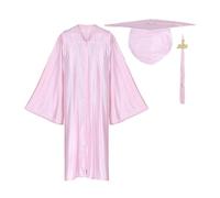 Academic Ceremony Costume, 2025 Hat Unisex University High School College Graduation Gown 2025 Graduation Gift for Her Bachelor Gown Party Supplies Black |