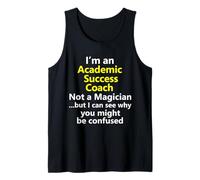 Academic Coach Coaching Tutor School Math Writing Reading Tank Top