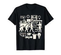 Academic Coach Evolution Education Mentor Teacher Design T-Shirt