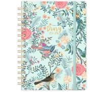 Academic Diary 2025-2026 - A5 Diary 2025-2026 Week to View, Aug. 2025 to Jul. 2026, with Twin-Wire Binding, Beautiful Hardcover, Back Pocket, 21.5 x15.5 x1.5 cm