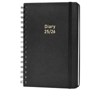 Academic Diary 2025-2026 - A5 Diary Week to View, Weekly and Daily Planner, Mid Year Work and Academic Diary, August 2025 to July 2026
