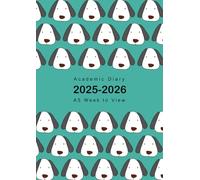 Academic Diary 2025-2026 Week to View A5: 12 Months Planner from August 2025 to July 2026, Dogs Cover