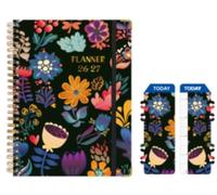 Academic Diary 2026,2026 Diary Monthly Weekly Calendar Planner Jan. 2026-Dec. 2026 with Month Tabs 6.1" x 8.5" Hardcover,Notebook Agenda for Daytimer Schedule Work School (A0901)