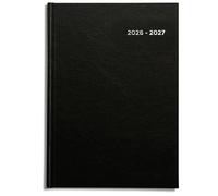 Academic Diary 2026-2027 A4 Week to View by Pirongs | Mid year Diary 2026-2027 | A4 Diary, Hardback/Casebound Quality - Black