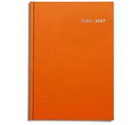 Academic Diary 2026-2027 A4 Week to View by Pirongs | Mid year Diary 2026-2027 | A4 Diary, Hardback/Casebound Quality - Orange