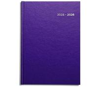 Academic Diary 2026-2027 A4 Week to View by Pirongs | Mid year Diary 2026-2027 | A4 Diary, Hardback/Casebound Quality - Purple