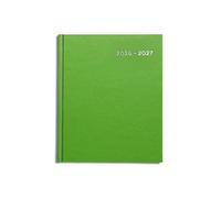Academic Diary 2026-2027 A5 Week to View by Pirongs | Mid year Diary 2026-2027 | A5+ Diary, Casebound - Green