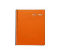 Academic Diary 2026-2027 A5 Week to View by Pirongs | Mid year Diary 2026-2027 | A5+ Diary, Casebound - Orange