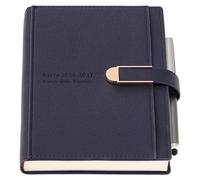 Academic Diary 2026 2027 Day to Page A5, July 2026-June 2027, Daily Planner Schedule Organiser with Pen, Hardcover Agenda Diary Planner with Stickers,Inner Pocket,Blue