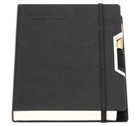 Academic Diary 2026-2027,Diary 2026-2027 Day Per Page, Hardcover Organized from July 2026 to June 2027, Agenda A5 Daily Monthly Planner with Monthly Tabs, Inner Pocket,Pen,Pen Loop,Stickers (Black)