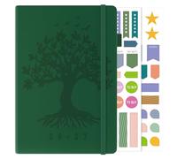 Academic Diary 2026-2027 Page A Day A5, July 2026 - June 2027, 26-27 Mid Year Diary with Colorful Tabs, 400 Pages 100-gsm Paper, 2 Bookmarks, Pocket - 2026-27 Planner for Teachers, Students