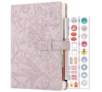 Academic Diary 2026,A5 Page a day Diary 2026, Day Per Page Planner Jan 2026 - Dec 2026,Hardcover Daily Planner with Monthly View, Pen,Colorful Tabs, Inner Pocket,Stickers (Purple)