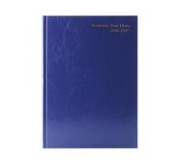 Academic Diary Day Per Page A5 Blue 2026-2027 KF1A5ABU26