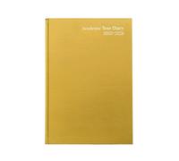 Academic Diary Day Per Page A5 Yellow 2025-26 KF1A5AYL25