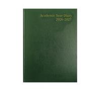 Academic Diary Week To View A4 Green 2026-2027 KF3A4AGN26