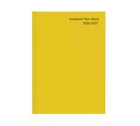 Academic Diary Week To View A5 Yellow 2026-2027 KF3A5AYL26