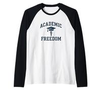 Academic Freedom - Education Independence Raglan Baseball Tee