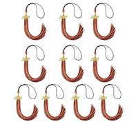 Academic Hat Tassels for Doctoral Bachelor Cap Easy Installation Graduation Hat Tassels Charm Pendant Replacement 10pcs Commencement Tassels