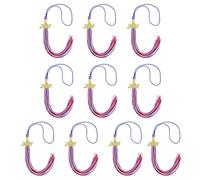 Academic Hat Tassels for Doctoral Bachelor Cap Easy Installation Graduation Hat Tassels Charm Pendant Replacement 10pcs Commencement Tassels