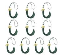 Academic Hat Tassels for Doctoral Bachelor Cap Easy Installation Graduation Hat Tassels Charm Pendant Replacement 10pcs Commencement Tassels