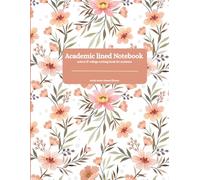 Academic lined Note Book School & College Writing Book For students: Large 8.5×11 college rulled note book 120 pages for study,notes, classes &exam