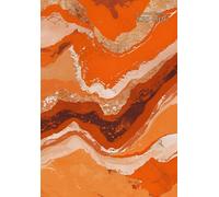 Academic Planner A5: Orange - 5.8x8.3 In - Daily Weekly And Monthly - Horizontal Layout - Lined - Dated - 12 Months: August To July - High school - ... Boys & Girls - Teacher : Women & Men.