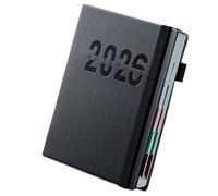 Academic Planner - Notebook - DateBook | 2026 Planner Monthly | Weekly Journal Portable for Business School Work College Men Women Planning