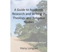 Academic Research and Writing in Theology and Religious Studies
