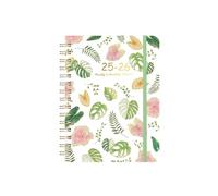 Academic Spirals Planner with Lay-Flat Pages, Thick Recycled Paper & Professional Weekly Schedule Design Time Management Weekly Planner