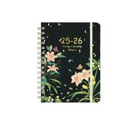 Academic Spirals Planner with Lay-Flat Pages, Thick Recycled Paper & Professional Weekly Schedule Design Time Management Weekly Planner
