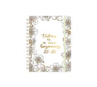 Academic Spirals Planner with Lay-Flat Pages, Thick Recycled Paper & Professional Weekly Schedule Design Time Management Weekly Planner