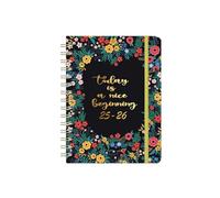 Academic Spirals Planner with Lay-Flat Pages, Thick Recycled Paper & Professional Weekly Schedule Design Time Management Weekly Planner