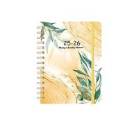 Academic Spirals Planner with Lay-Flat Pages, Thick Recycled Paper & Professional Weekly Schedule Design Time Management Weekly Planner