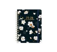 Academic Spirals Planner with Lay-Flat Pages, Thick Recycled Paper & Professional Weekly Schedule Design Time Management Weekly Planner